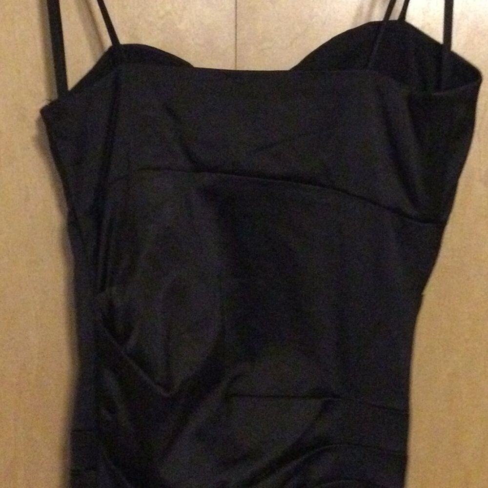 Betsy & Adam fitted satin dress - Picture 8 of 11